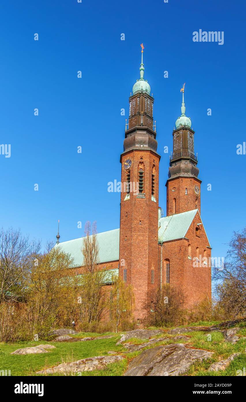 Hogalid-Kirche, Stockholm Stockfoto