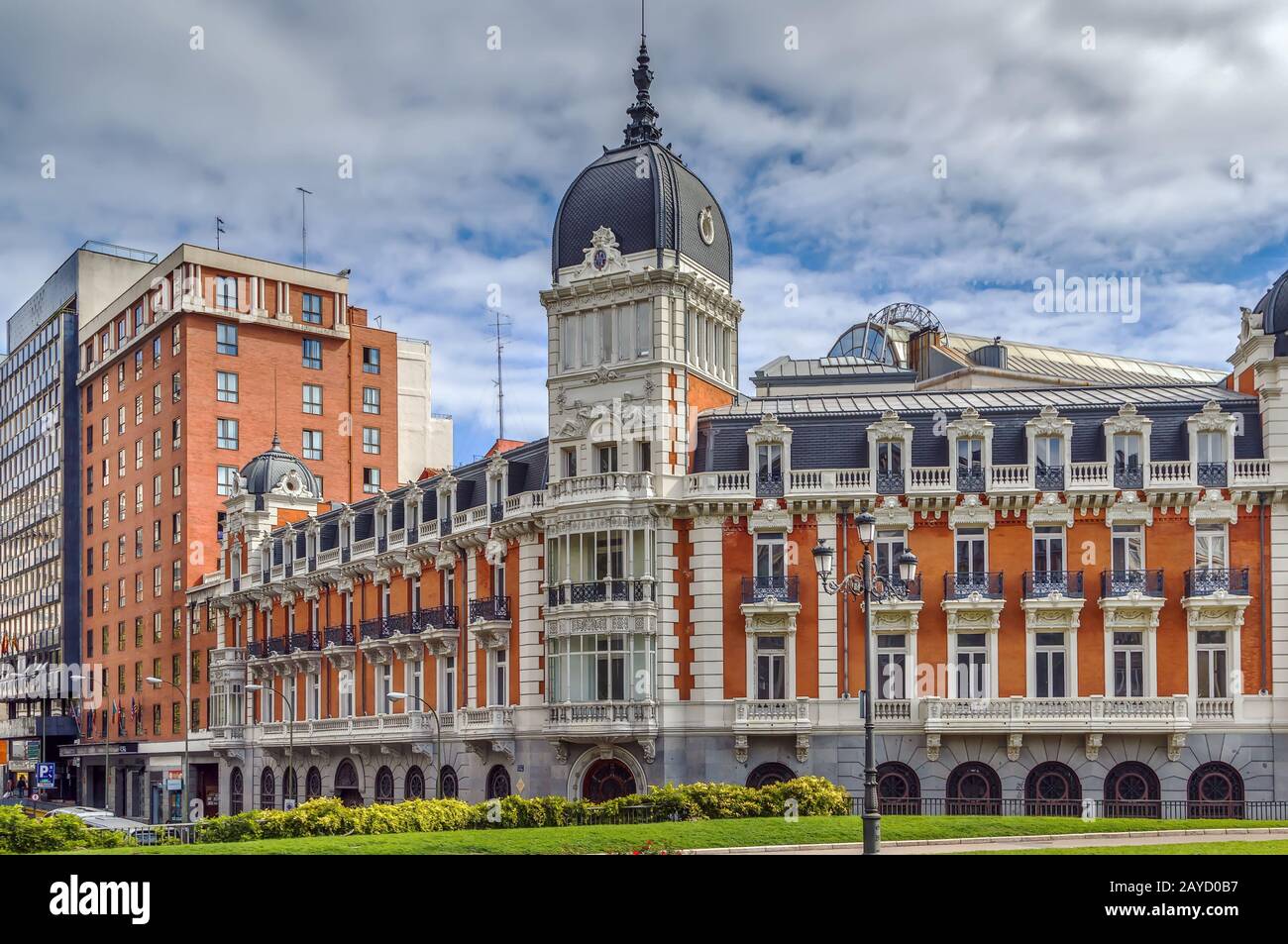 Palacio del Senado, Madrid Stockfoto