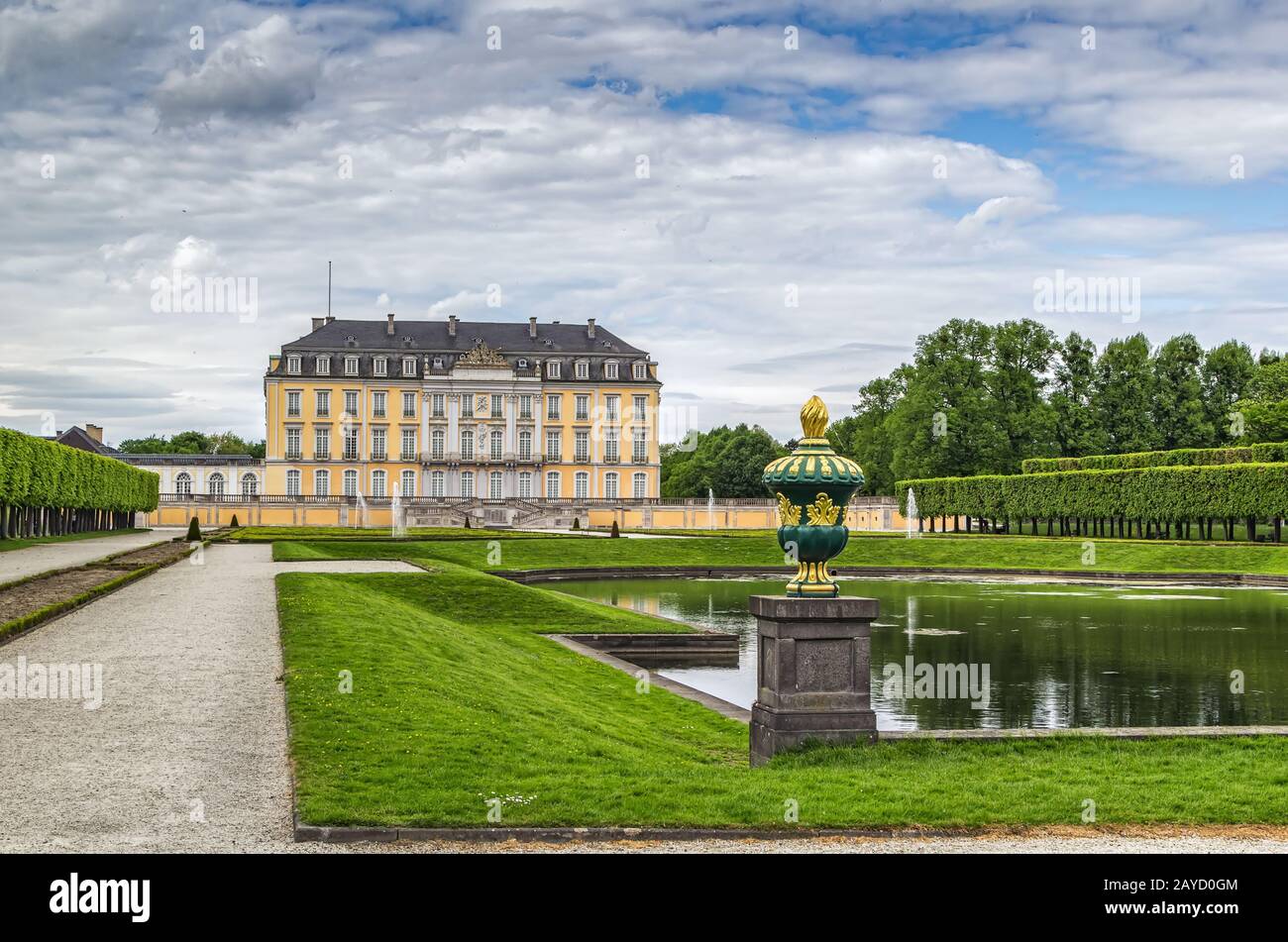 Schloss Augustusburg, Bruhl, Deutschland Stockfoto