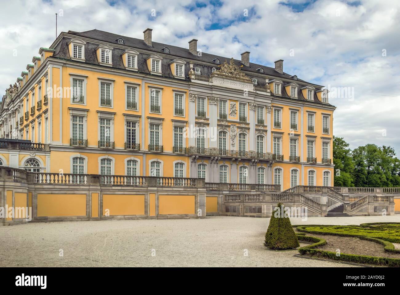 Schloss Augustusburg, Bruhl, Deutschland Stockfoto