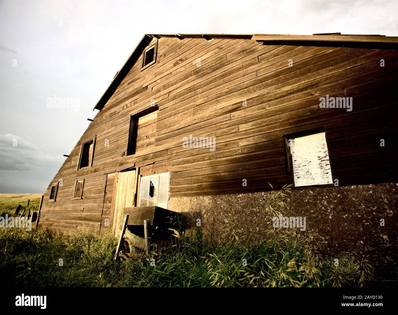 Verlassenen Bauernhaus Stockfoto