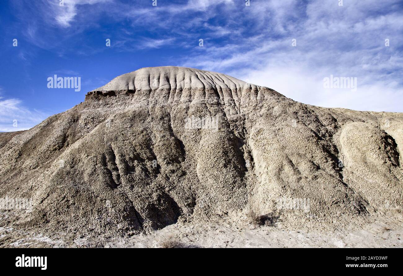 Badlands Alberta Stockfoto