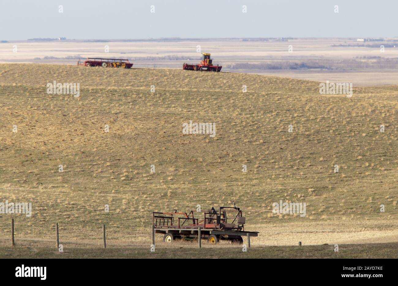 Prairie Rural Agriculture Stockfoto