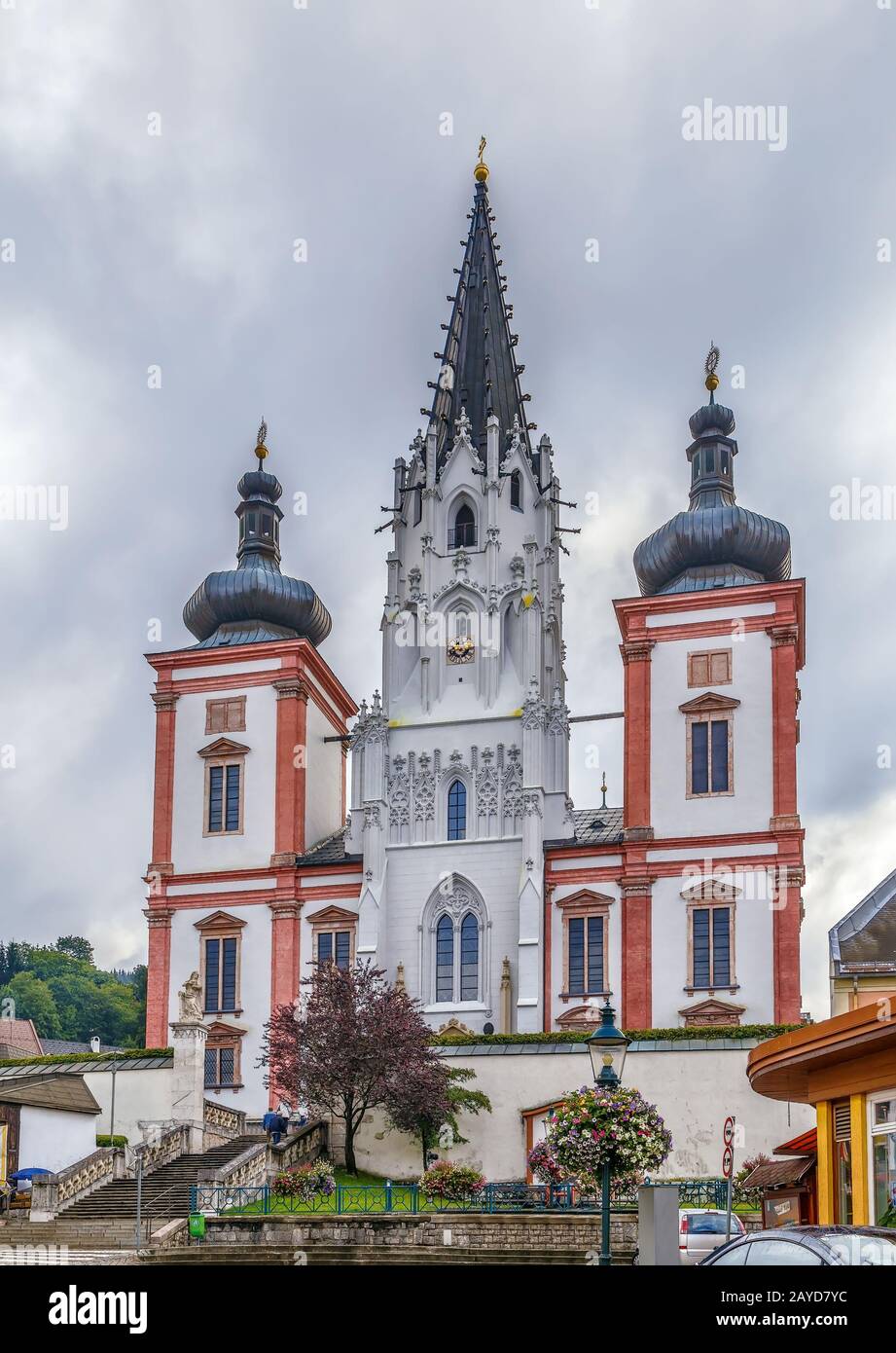 Mariazell-Basilika, Österreich Stockfoto