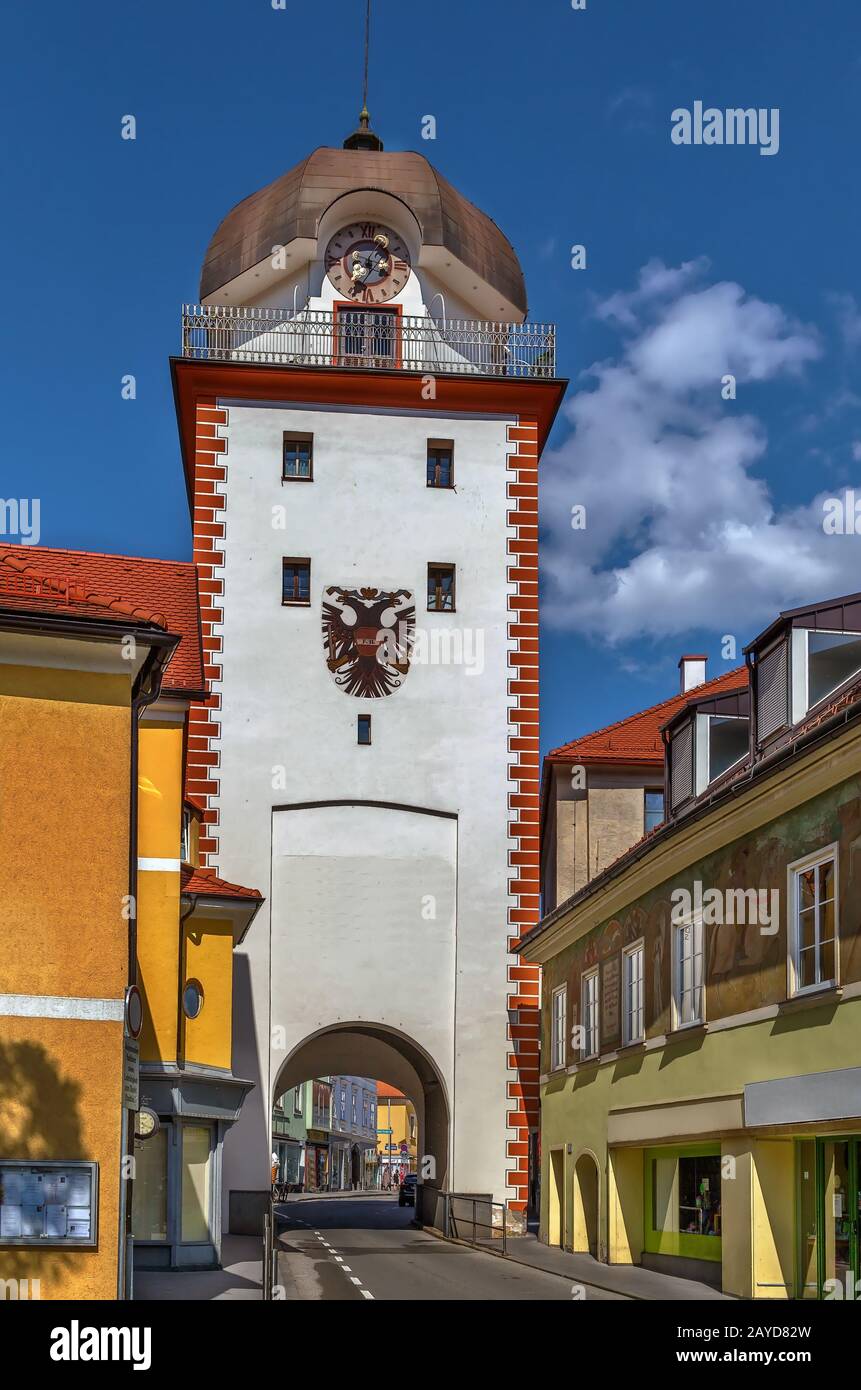 Schwammerlturm in Leoben, Österreich Stockfoto