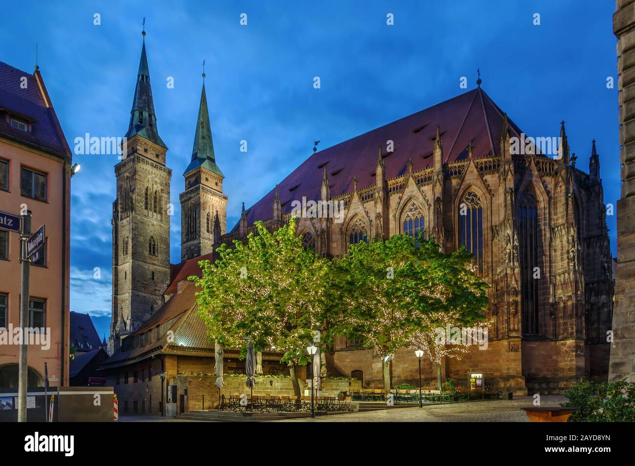St. Sebaldus-Kirche, Nürnberg, Deutschland Stockfoto