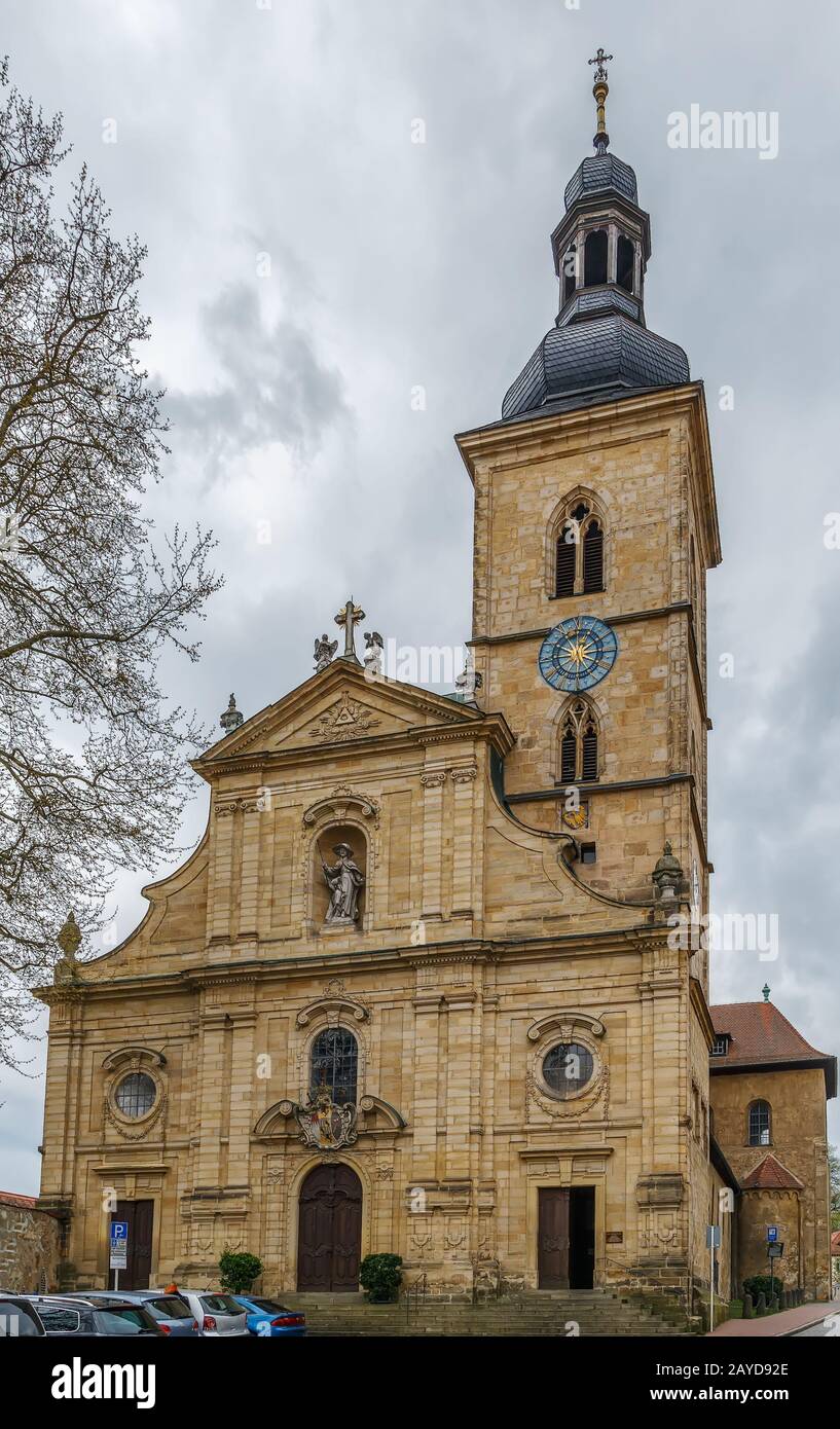 St. Jakob Kirche, Bamberg, Deutschland Stockfoto