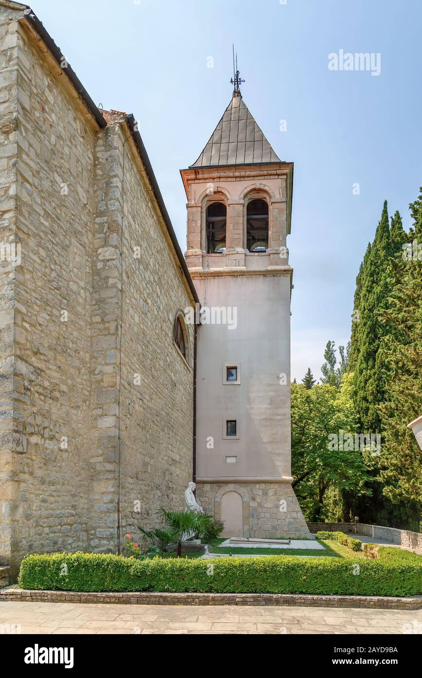 Kloster Visovac, Kroatien Stockfoto