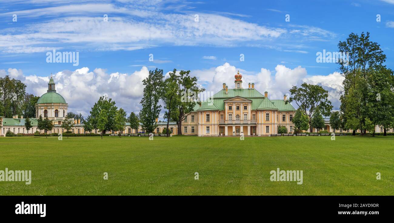 Großer Menschikow-Palast, Oranienbaum, Russland Stockfoto