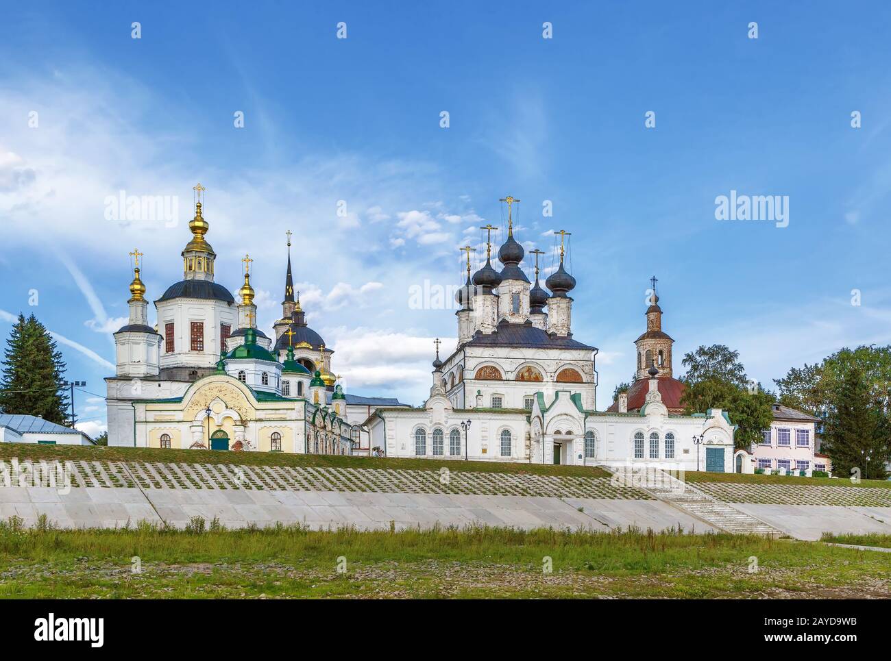 Procopius die rechtschaffene Kathedrale in Veliky Ustiug, Russland Stockfoto