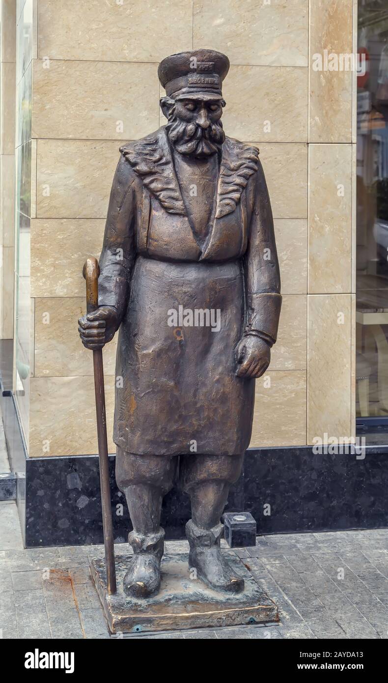 Statue des Tiflis janitor, Georgien Stockfoto