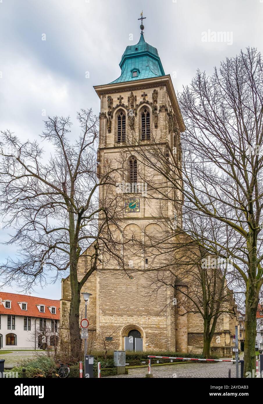 st. Martini-Kirche, Münster, Deutschland Stockfoto