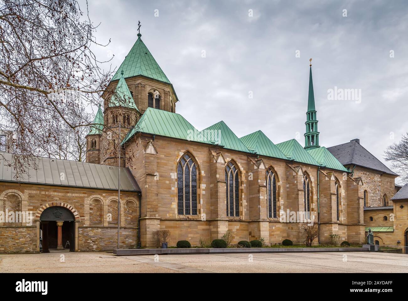 Essen Minster, Deutschland Stockfoto