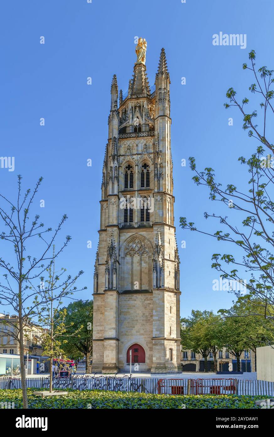 Tour Pey Berland, Bordeaux, Frankreich Stockfoto