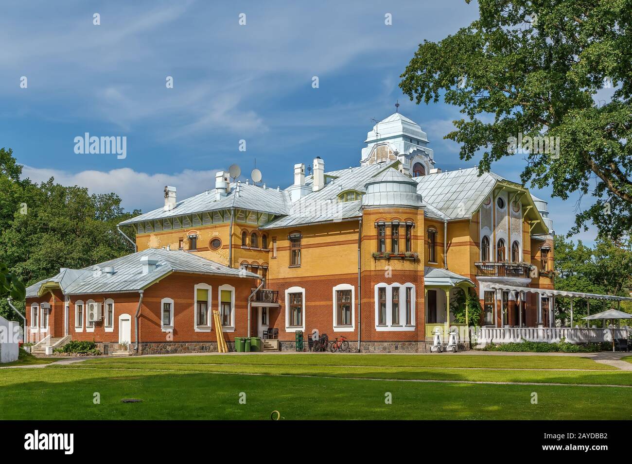 Ammende Villa, Parnu, Estland Stockfoto