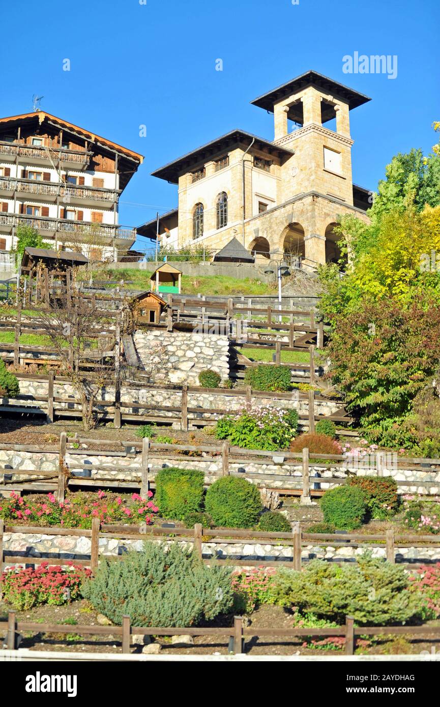 Candide Comelico Superiore in Italien Stockfoto