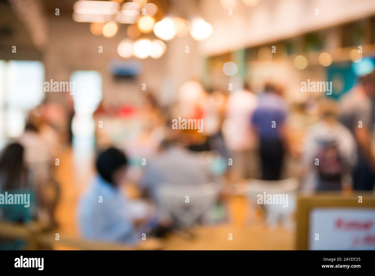 Café-Bar im Inneren Stockfoto