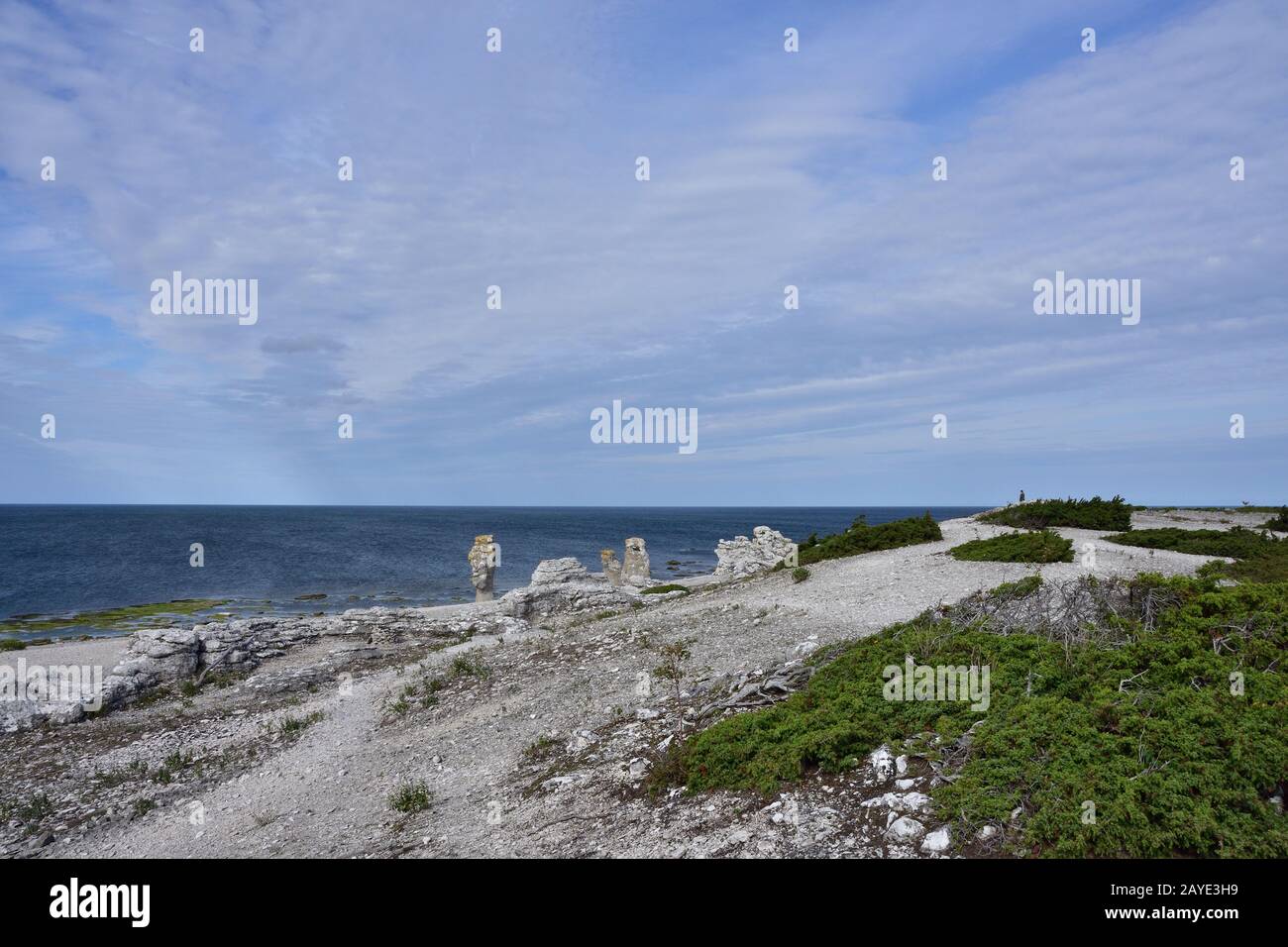 Rauks bei Langhammars Stockfoto