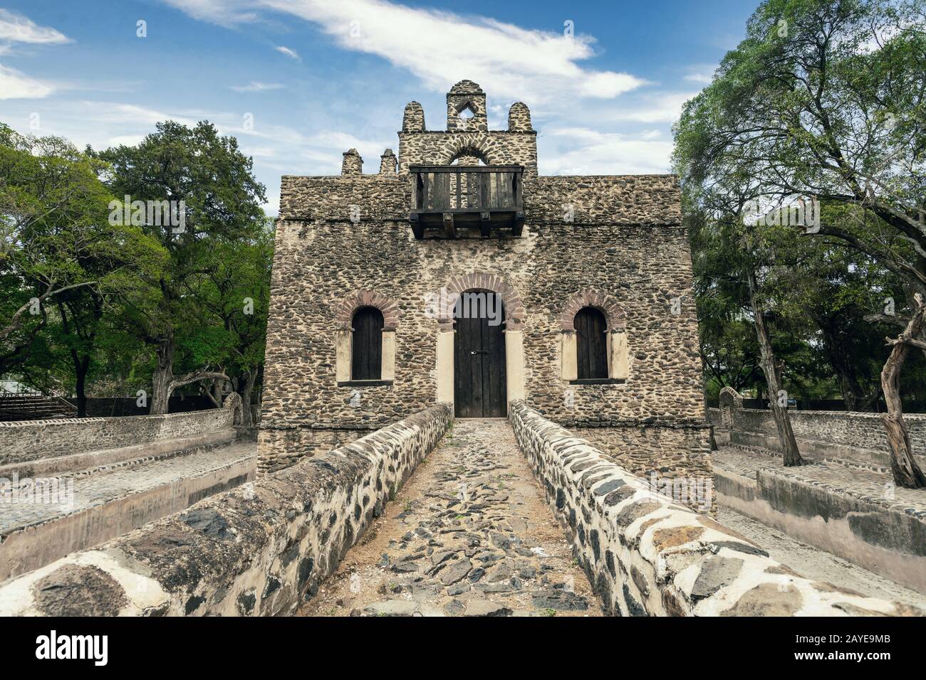 UNESCO Fasilides Bath Africa Ethiopia Stockfoto