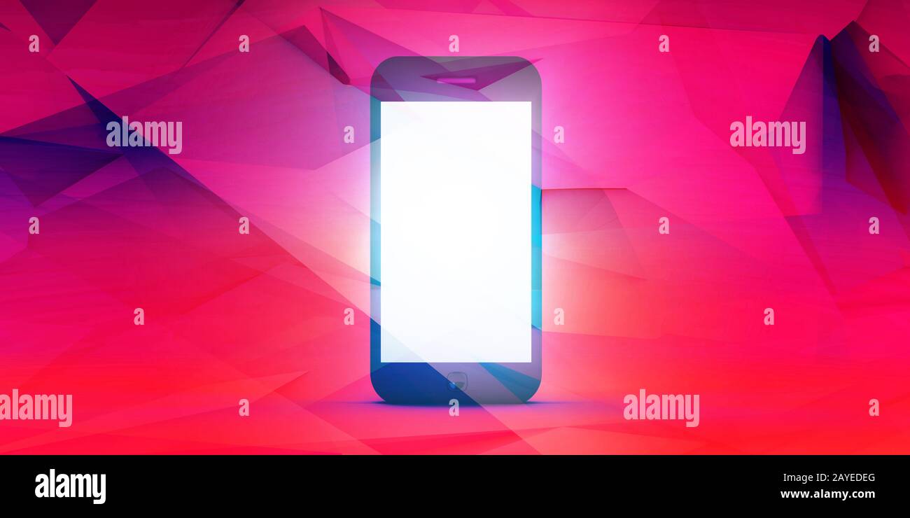 Coole Neue App Stockfoto