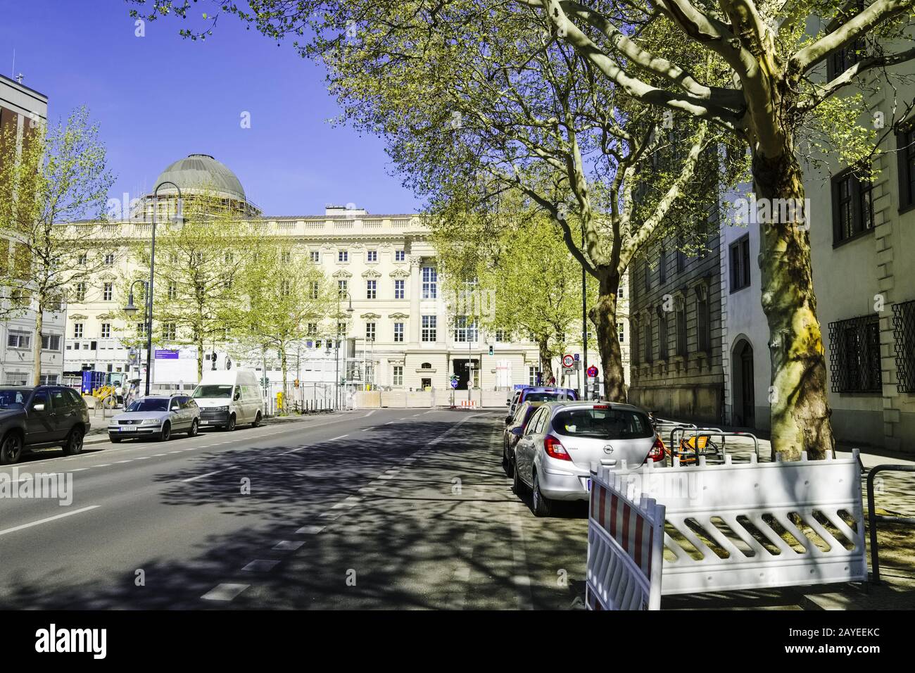 Neubau Berlin Palace, Berlin, Deutschland Stockfoto