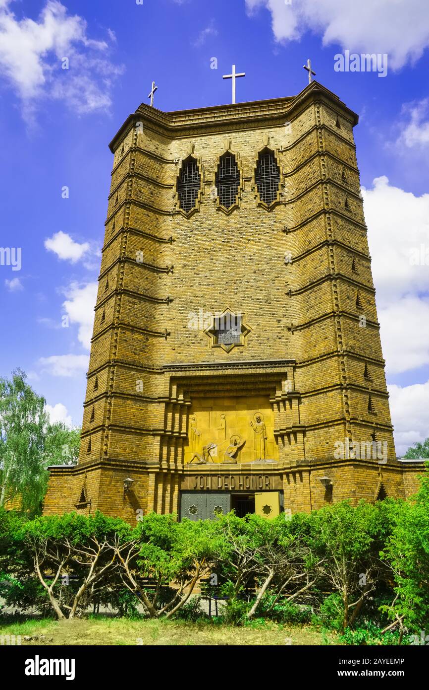 Kirche St. Maria Magdalena, Niederschoenhausen, Berlin, Deutschland Stockfoto