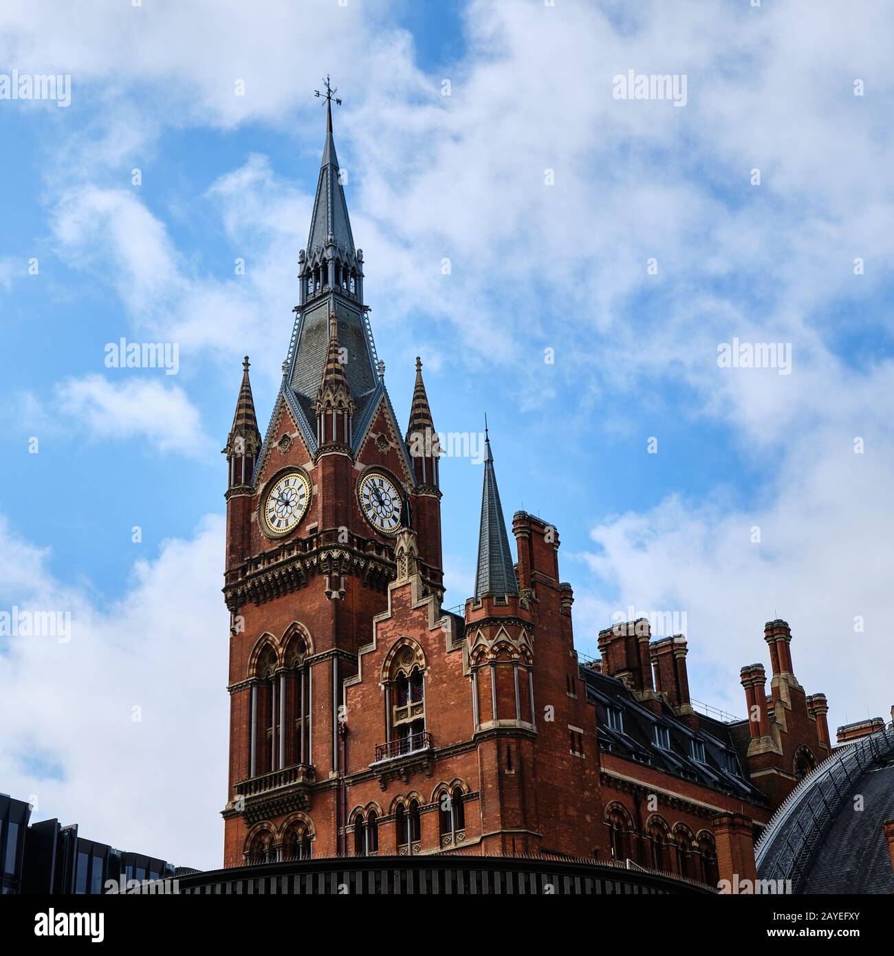 St. Pancras, London, Großbritannien Stockfoto