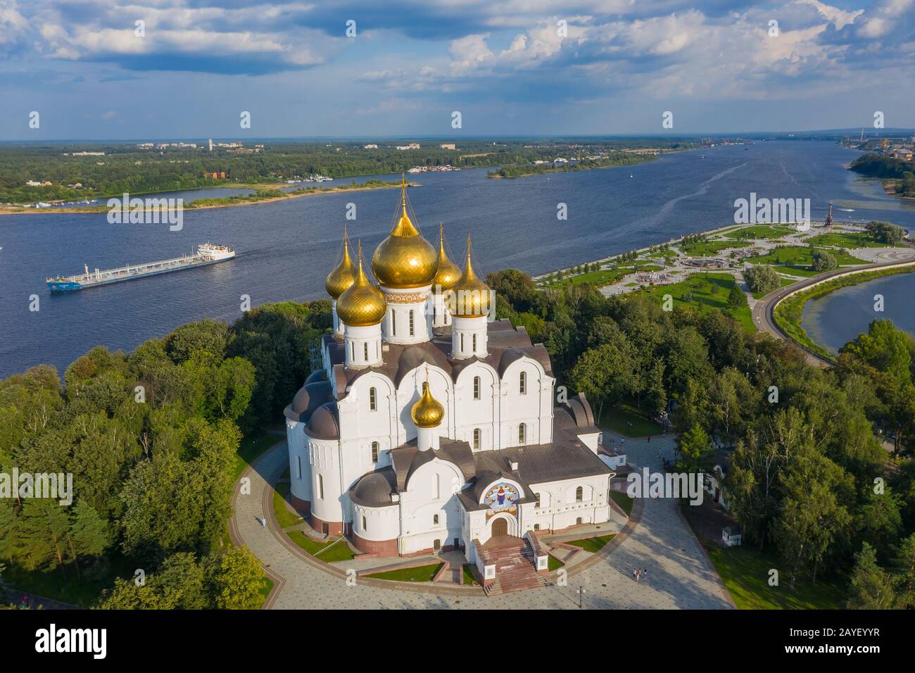 Kathedrale in Jaroslawl Stockfoto