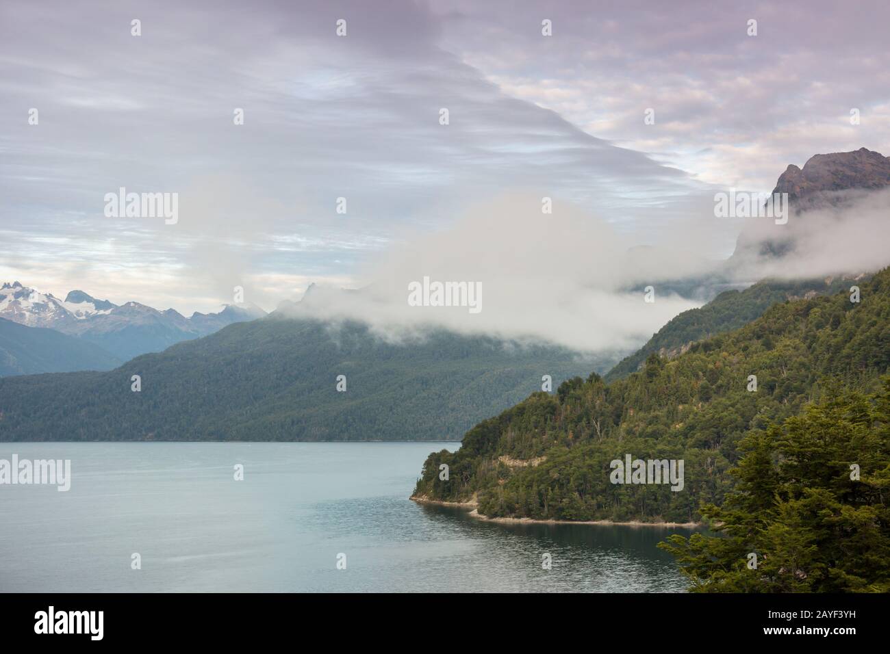 See in Patagonien Stockfoto