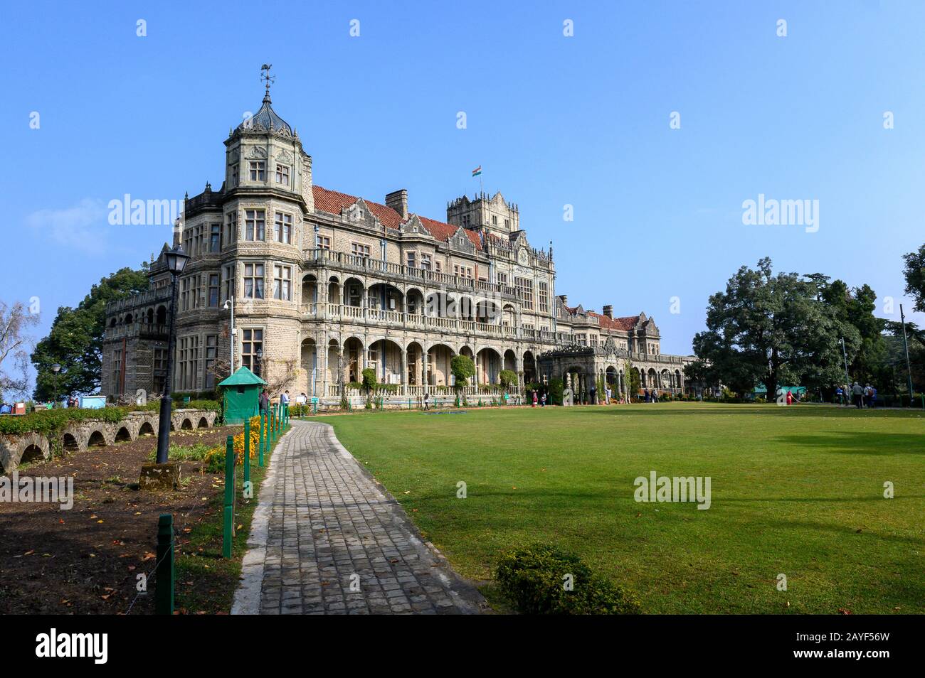 Viceregal Lodge, Shimla, Indien Stockfoto