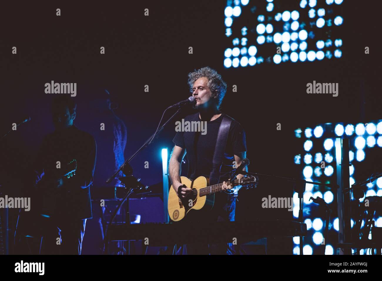 Niccolo Fabi lebt in Mailand 2019 Stockfoto