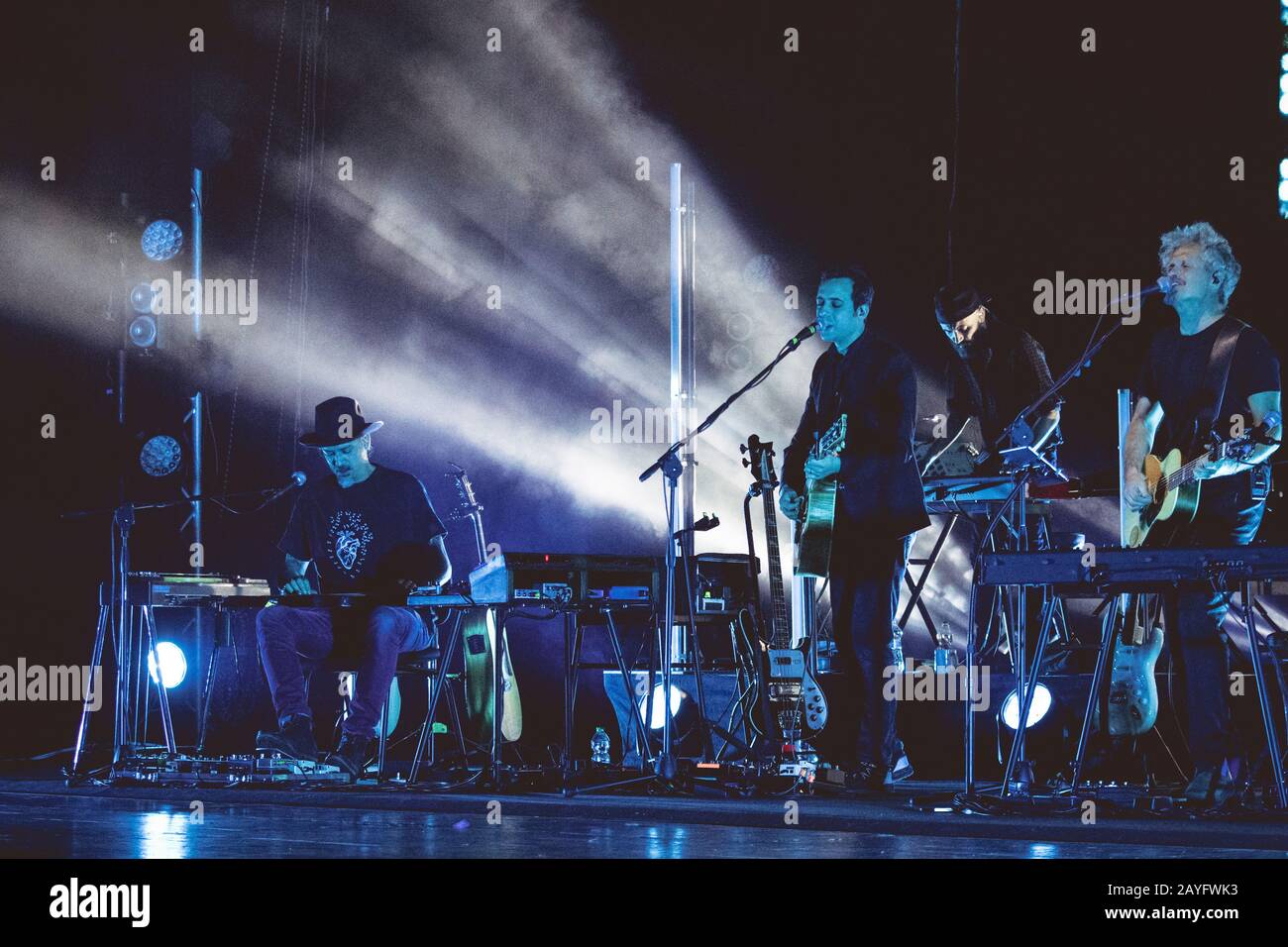 Niccolò Fabi @ Teatro degli Arcimboldi, Mailand - Foto di Oriana Spadaro per www.lostingroove.com Stockfoto