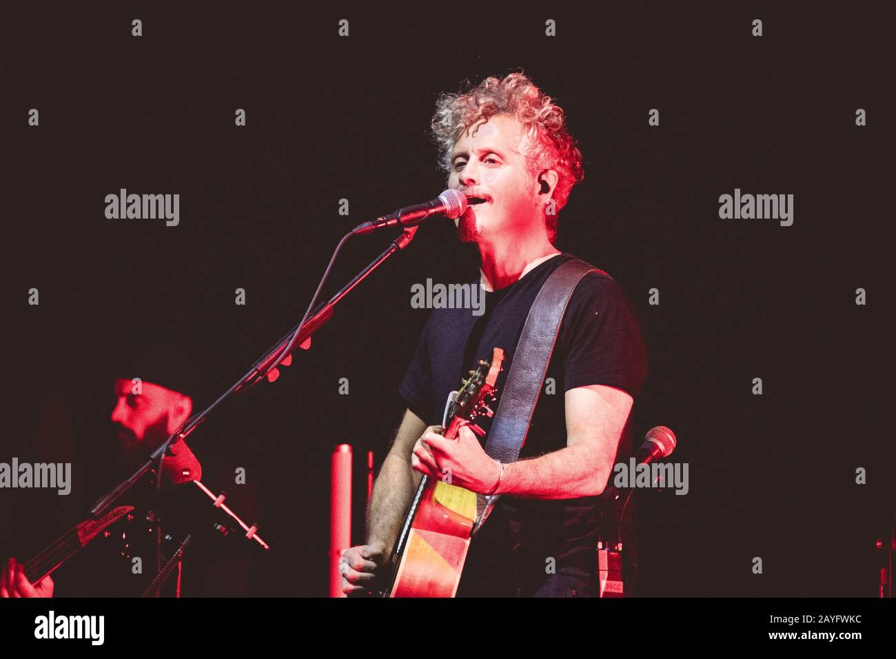 Niccolò Fabi @ Teatro degli Arcimboldi, Mailand - Foto di Oriana Spadaro per www.lostingroove.com Stockfoto