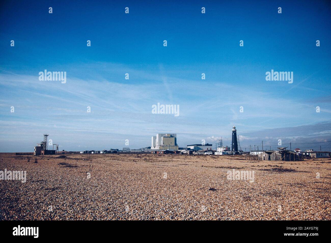 Dungeness Kernkraftwerk, Kent, UK Stockfoto