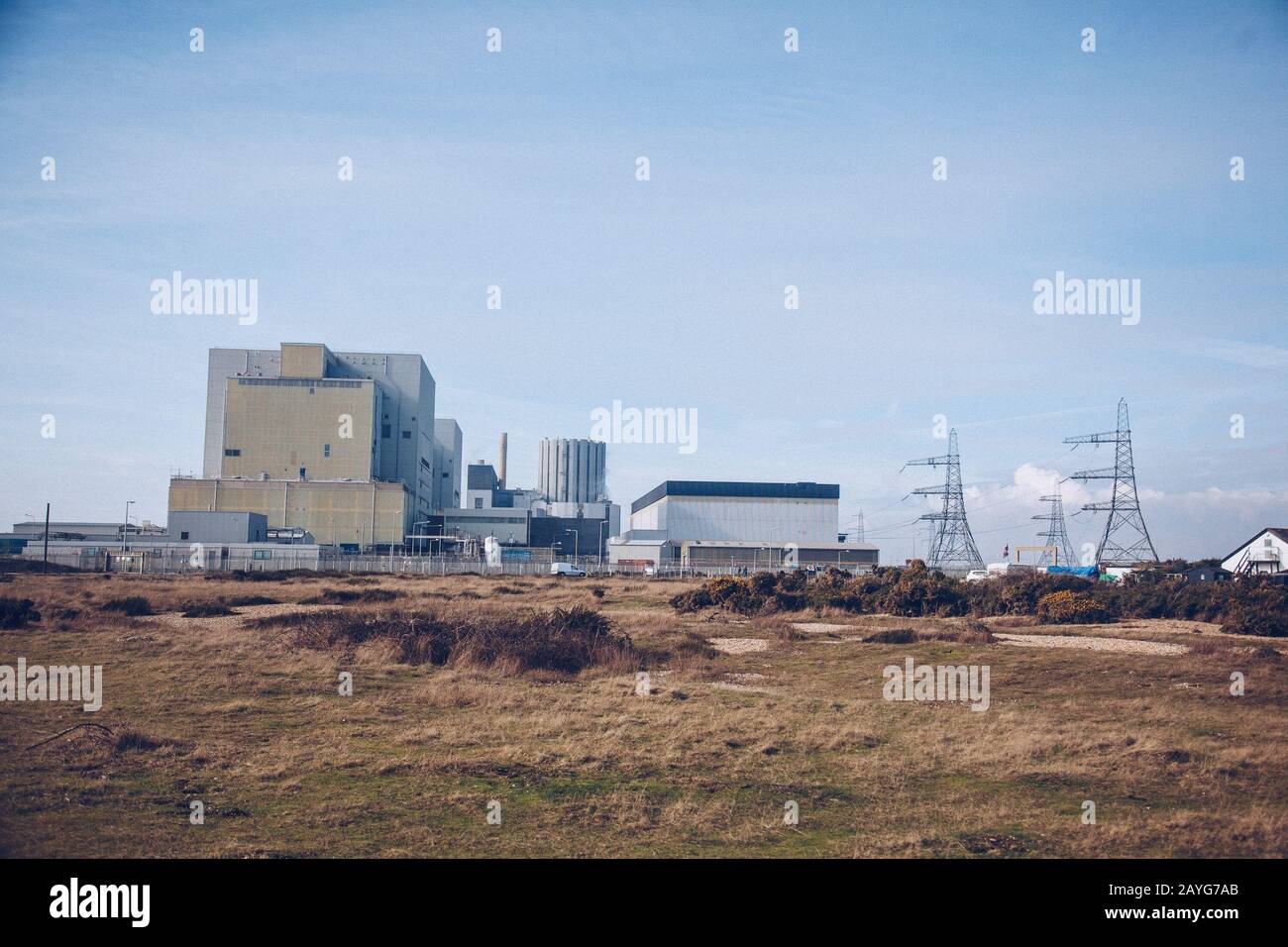 Dungeness-Landschaft Stockfoto