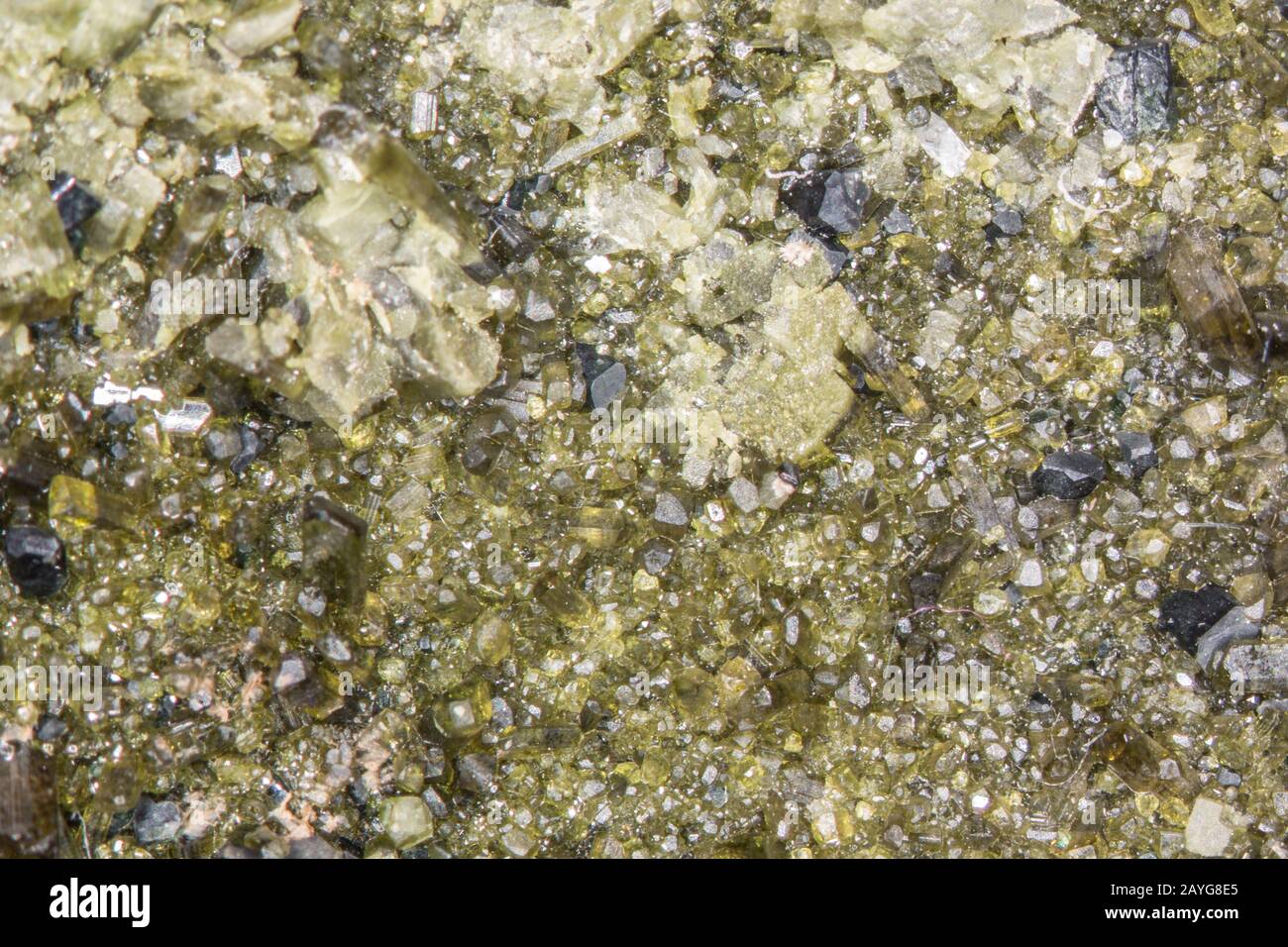 Geology minerals augite augite Fotos und Bildmaterial in hoher