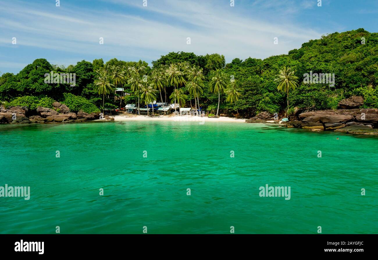 Mong Tay Island (Phú Quóc) Vietnam) Stockfoto