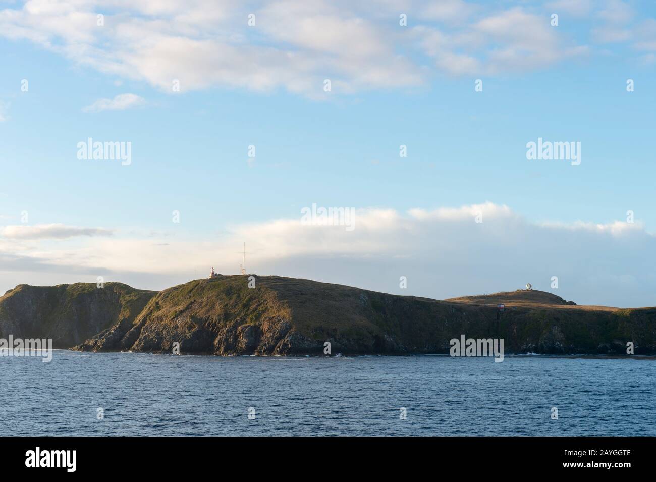 Blick auf das Kap Hoorn, die südlichste Landspitze des Archipels Feuerland im Süden Chiles. Stockfoto