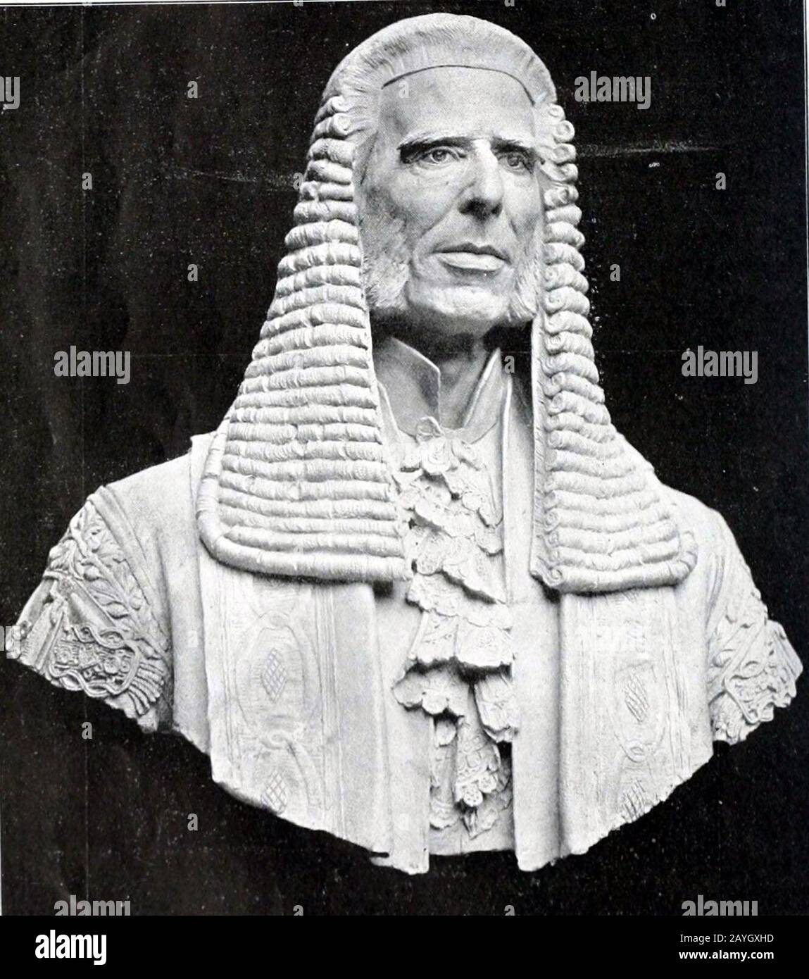Francis Derwent Wood - Lord Henn Collins. Stockfoto