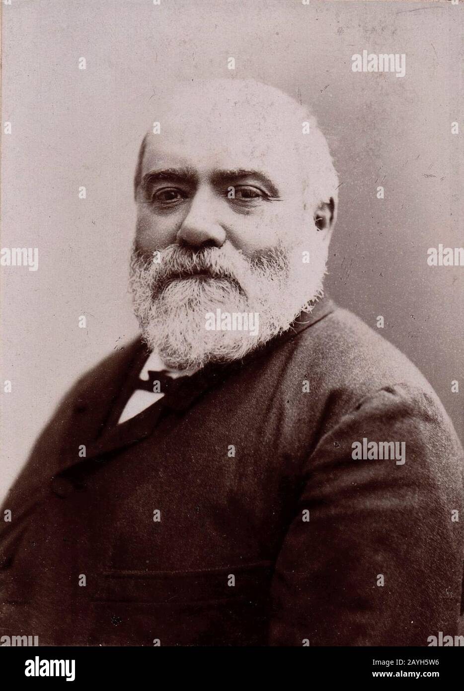 Francisque Sarcey von Eugène Pirou, 1895. Stockfoto