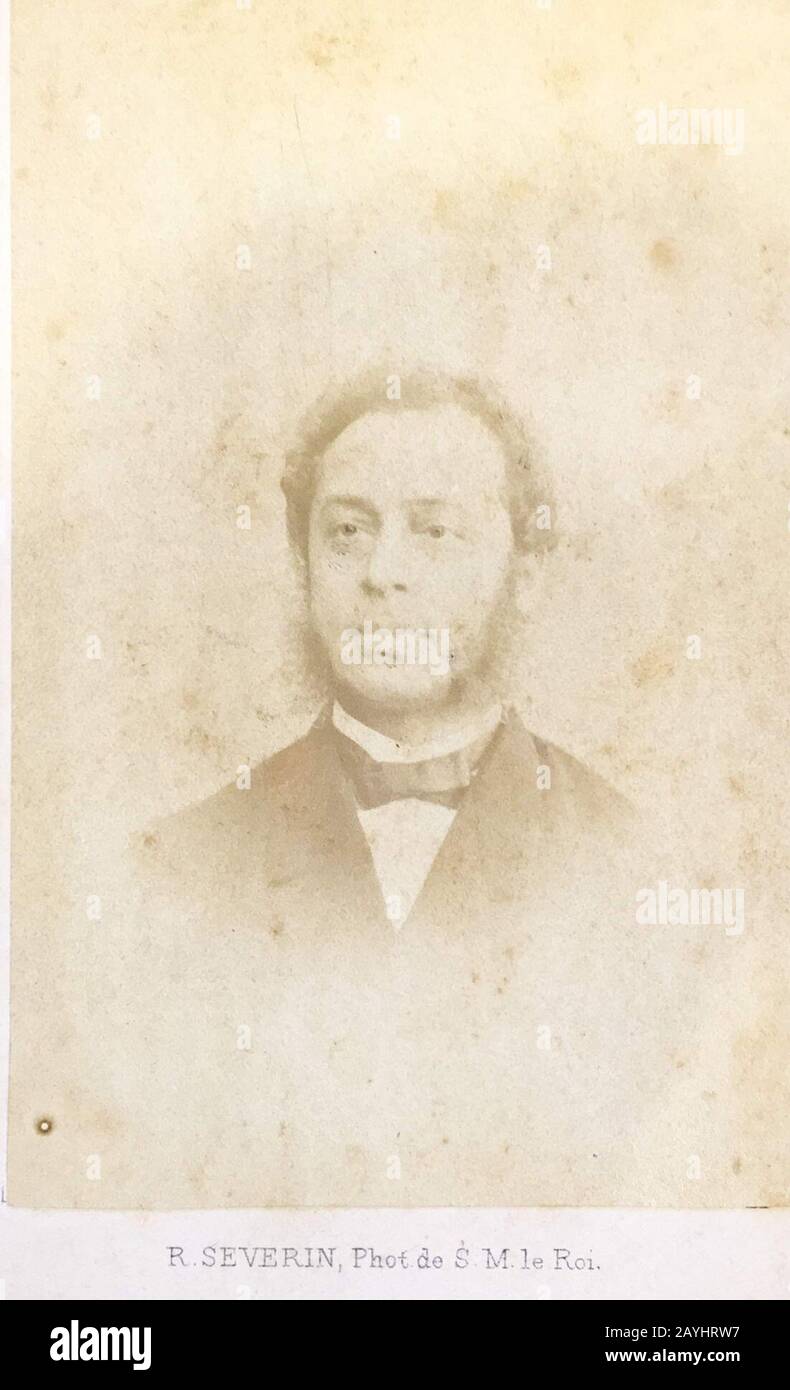 Frans Friedrich Ludwig Ulrich Zuletzt. Stockfoto