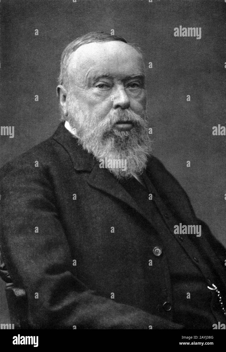 Franz Ernst Schütte - um 1900. Stockfoto