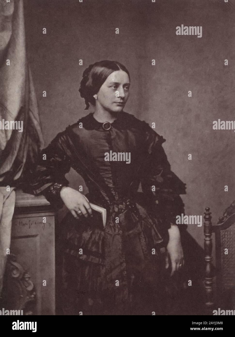 Franz Hanfstaengl - Clara Schumann (1857 Stockfoto