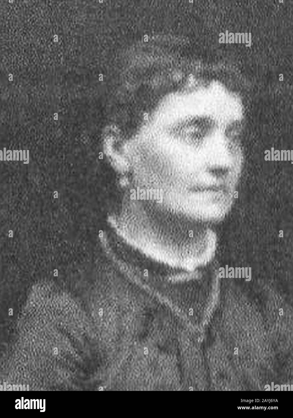Franz Liszt im Kreis keiner Schüler 22. Oktober 1884 (Viktoria Drewing). Stockfoto