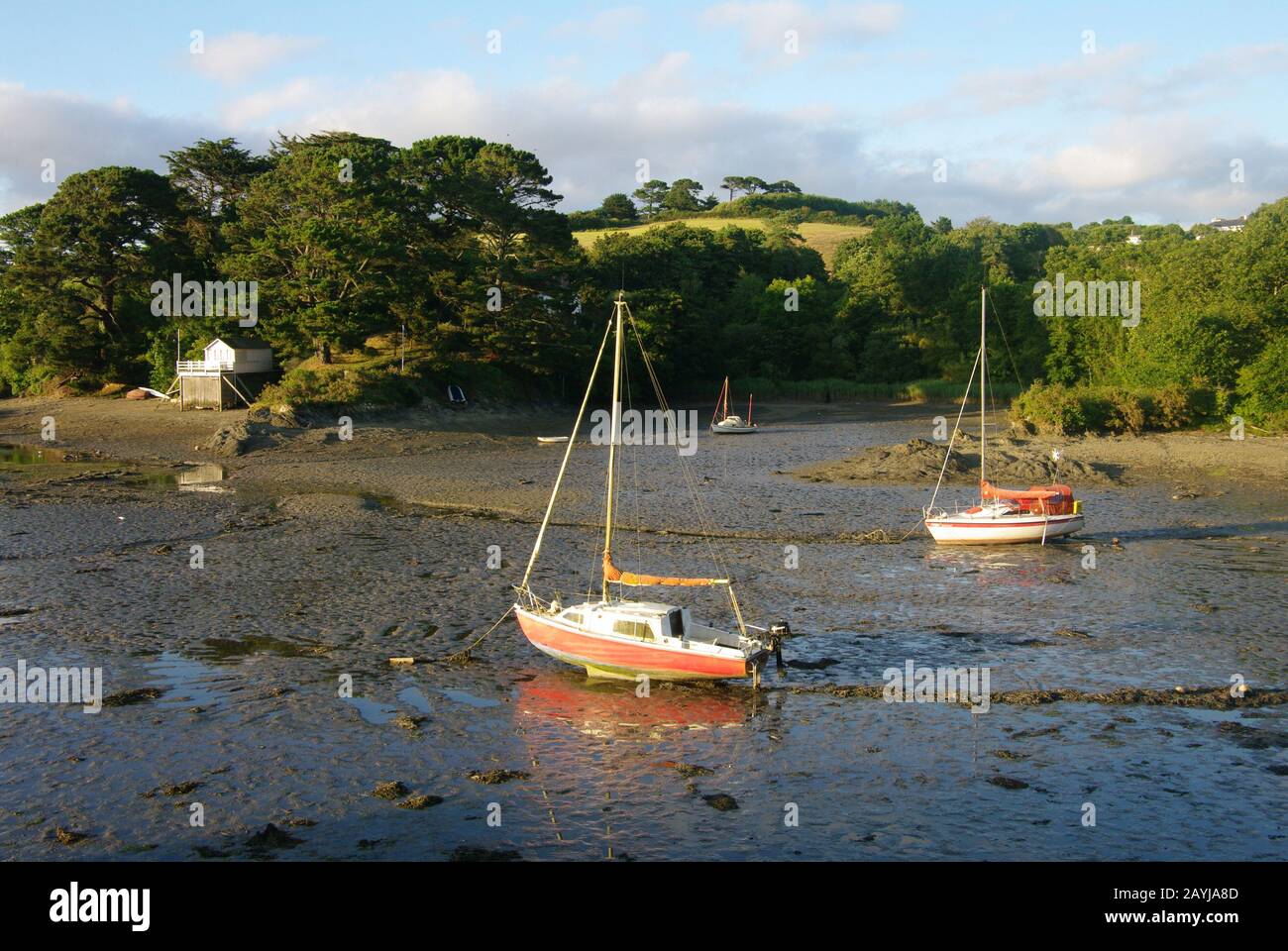 ST Nur In Roseland, Cornwall, Großbritannien Stockfoto