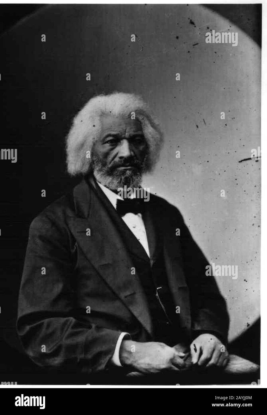 Foto von Frederick Douglass. Stockfoto