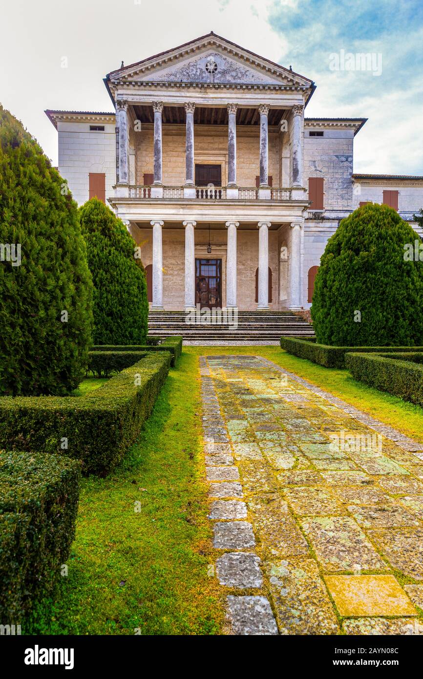 Italien Veneto Piombino Dese ( PD ) Villa Cornaro Von Andrea Palladio Stockfoto