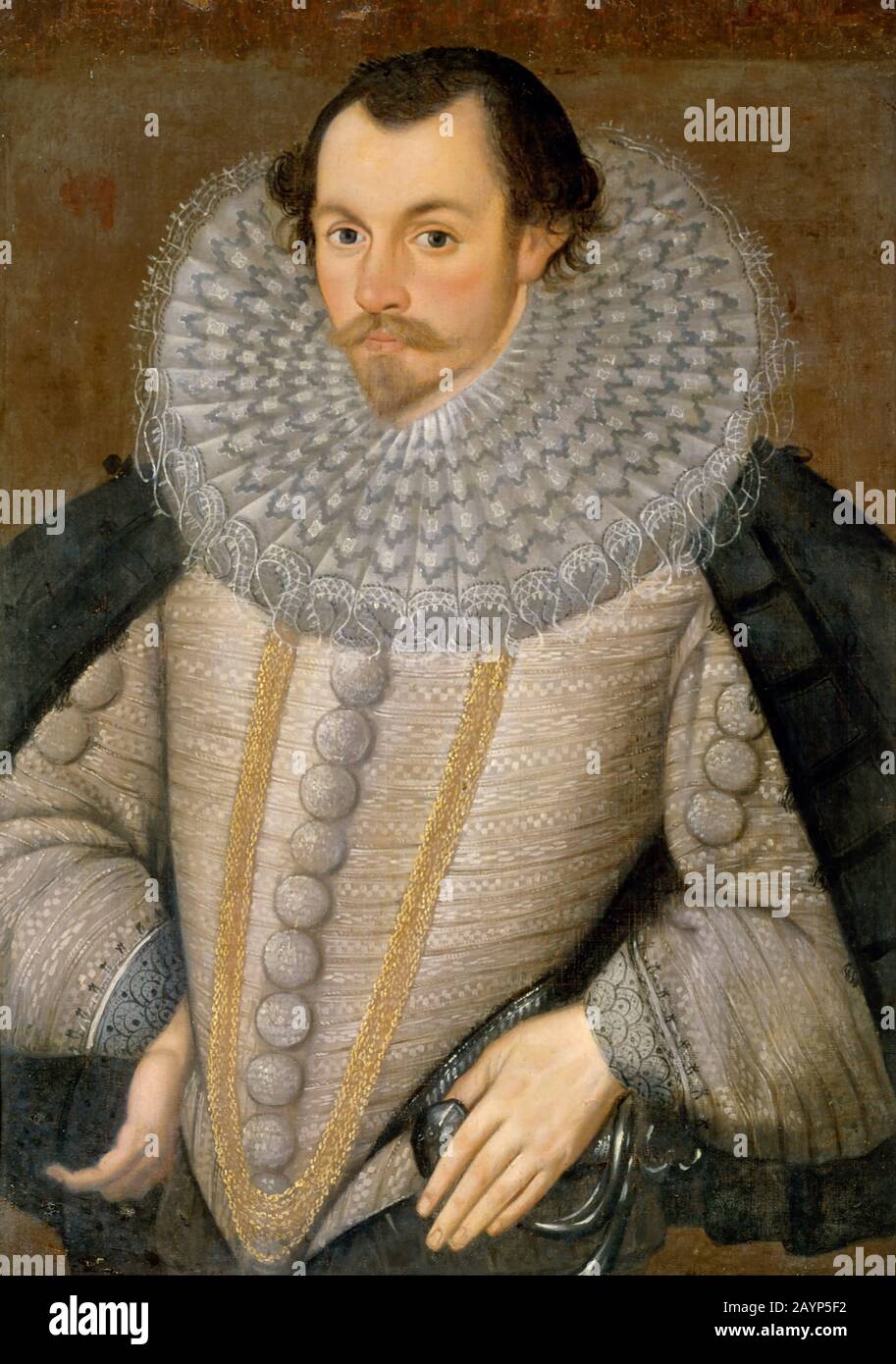 Martin FROBISHER (c 1535-1594) englischer Seemann und Privatier Stockfoto
