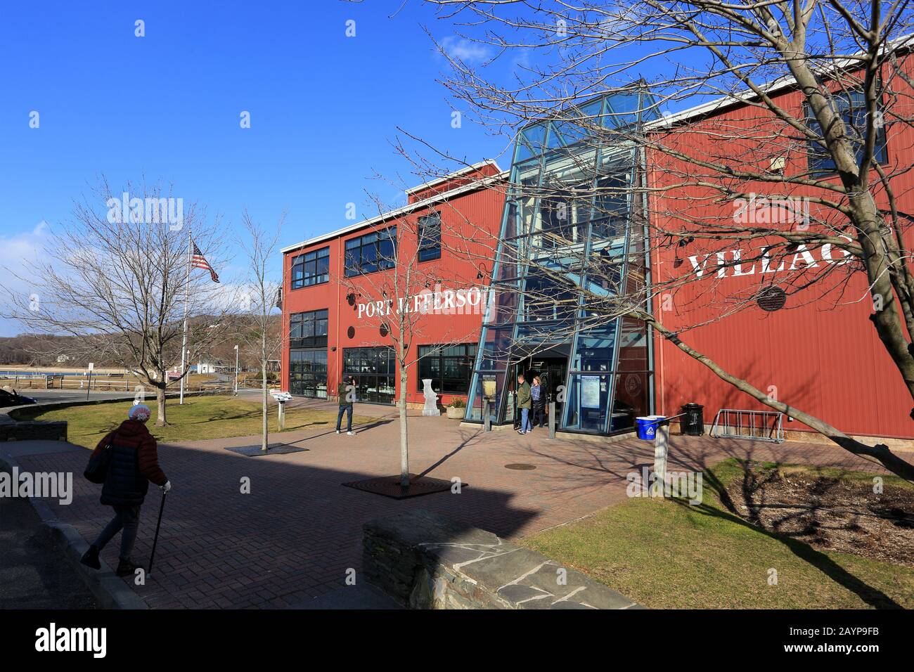 Port Jefferson Village Long Island New York Stockfoto