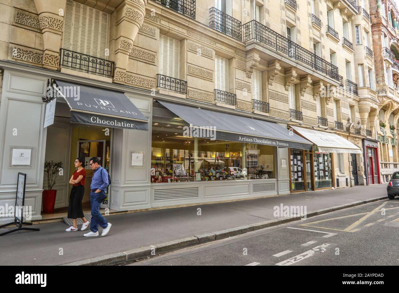Puyricard Chocolatier in Paris, Frankreich, Europa Stockfoto
